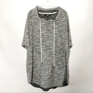 Sale 3/$25 Jackson Short Sleeve  Hoodie with Front Pockets